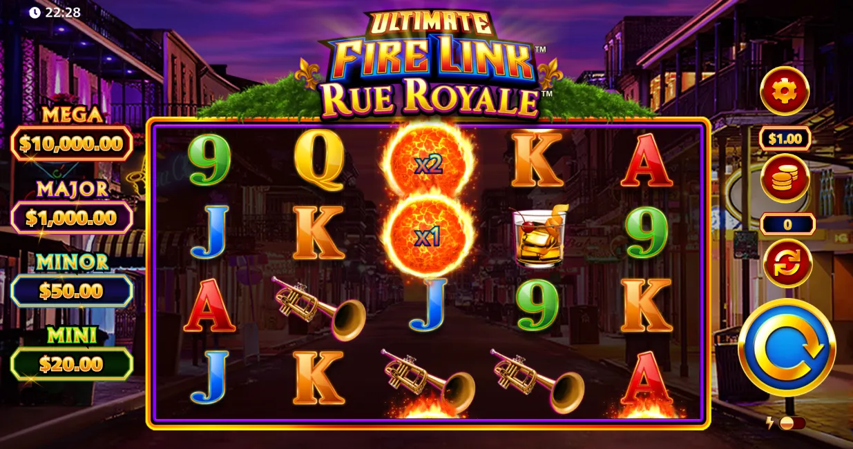 Ultimate Fire Link Rue Royale Slot