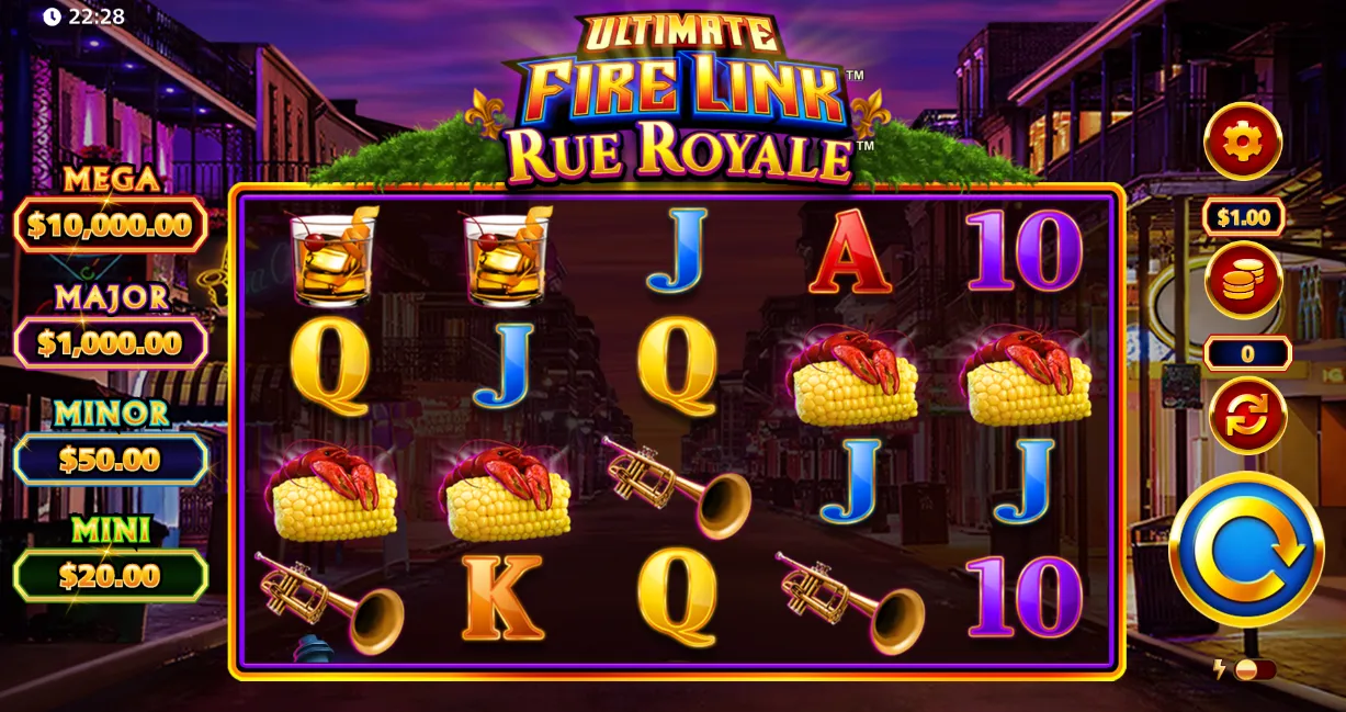 Ultimate Fire Link Rue Royale demo